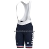 Set Fietsshirt + Korte Koersbroek 2022 Frankrijk Nationaal Team Blauw